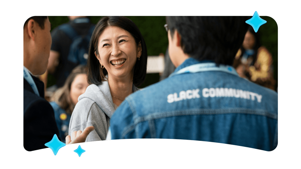 2人のSalesforce Trailblazer
